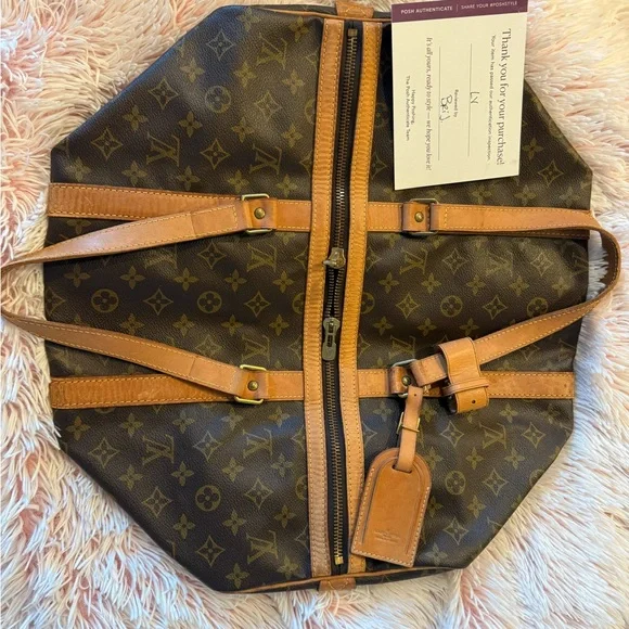 Louis Vuitton Brown Monogram Travel Bag - Poshmark Authentication Included - Picture 3 of 16